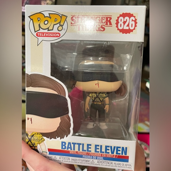 NEW Funko #826 Battle Eleven from Stranger Things Vinyl Figure in original box - Picture 5 of 6